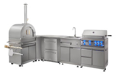 Thor Kitchen Outdoor Kitchen Package with Propane Gas Grill, AP-Outdoor-LP - Smart Kitchen Lab