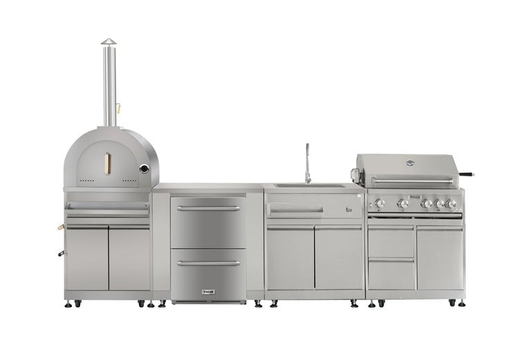 Thor Kitchen Outdoor Kitchen Package with Propane Gas Grill, AP-Outdoor-LP - Smart Kitchen Lab