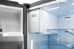 TRF3601FD: Thor Kitchen 36 In. Counter Depth Refrigerator in Stainless Steel with Water Dispenser, Ice Maker, TRF3601FD - Smart Kitchen Lab