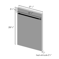 ZLINE 18 in. Top Control Dishwasher in Black Stainless Steel, DW-BS-18 - Smart Kitchen Lab