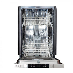 ZLINE 18 in. Top Control Dishwasher in Red Matte Stainless Steel, DW-RM-18 - Smart Kitchen Lab