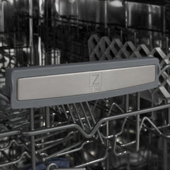 ZLINE 18 in. Top Control Tall Dishwasher in Blue Matte with 3rd Rack, DWV-BM-18 - Smart Kitchen Lab