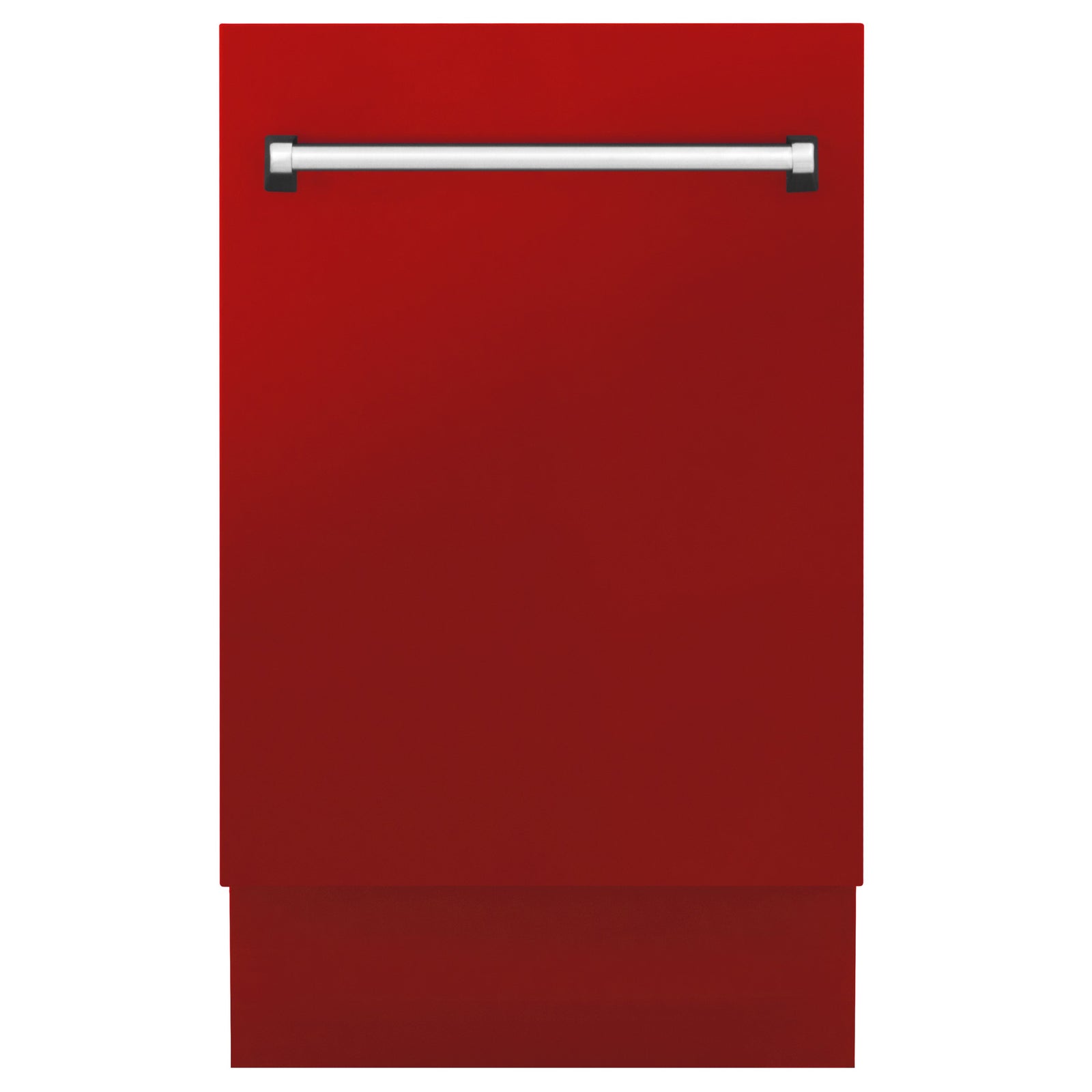 ZLINE 18 in. Top Control Tall Dishwasher in Red Matte with 3rd Rack, DWV-RM-18 - Smart Kitchen Lab