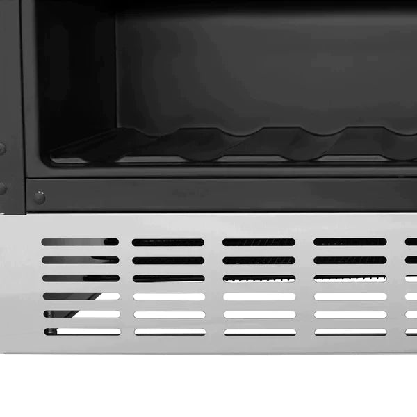 ZLINE 24" Autograph 154 Can Beverage Fridge in Stainless Steel with Black Accents - Monument Series, RBVZ-US-24-MB - Smart Kitchen Lab