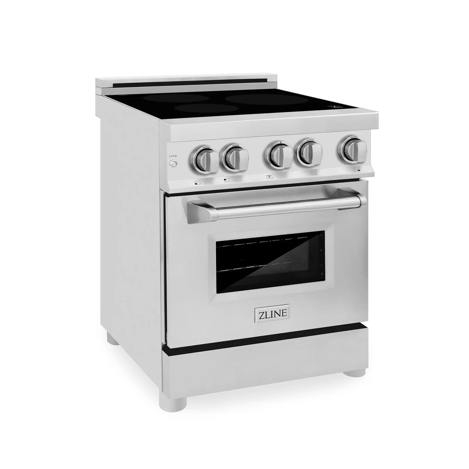 ZLINE 24 In. 2.8 cu. ft. Induction Range with a 3 Element Stove and Electric Oven in Stainless Steel, RAIND-24 - Smart Kitchen Lab