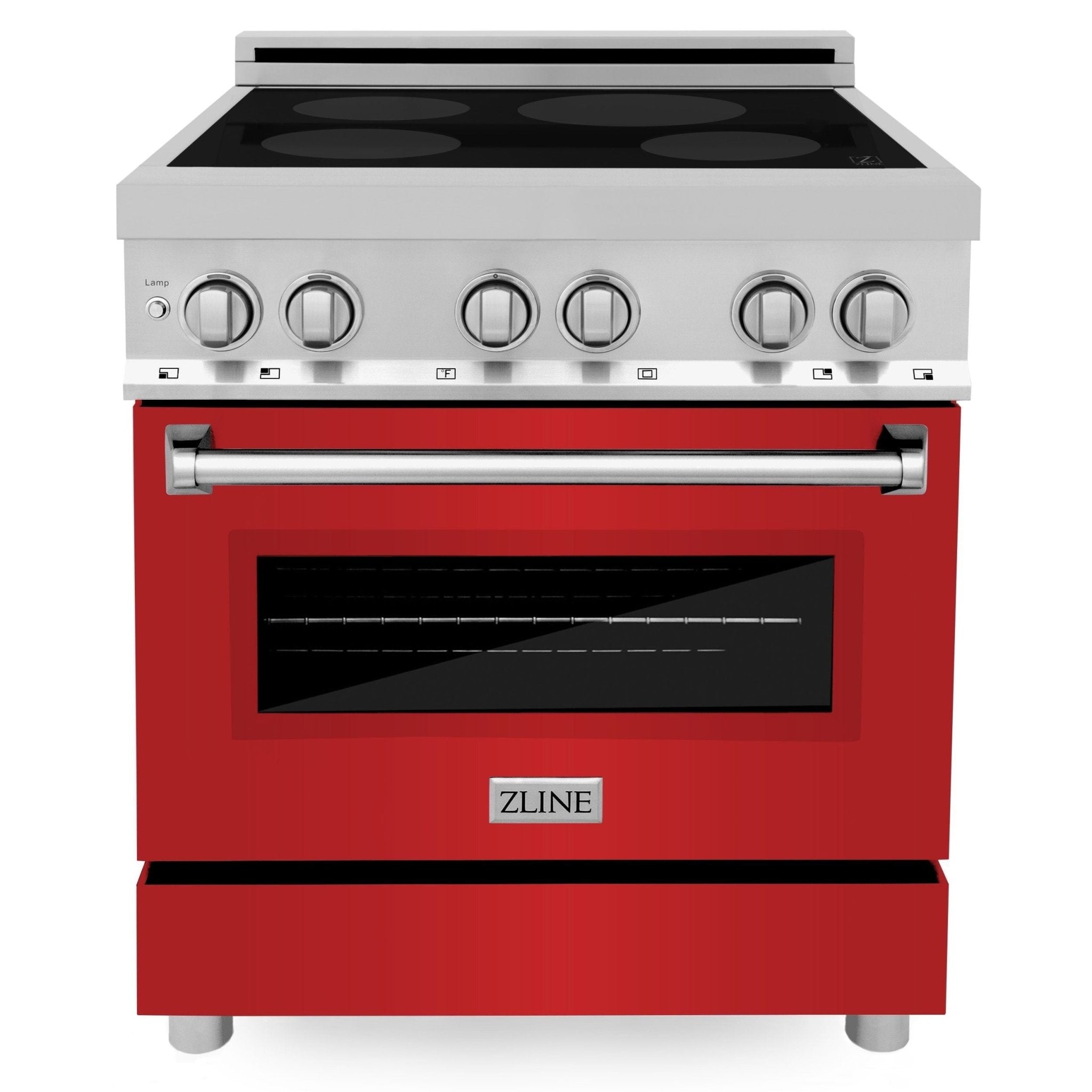 ZLINE 30 In. 4.0 cu. ft. Induction Range with a 4 Element Stove and Electric Oven in Stainless Steel, RAIND-30 - Smart Kitchen Lab