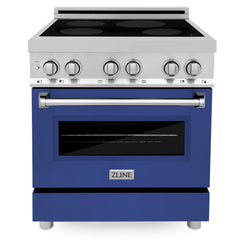 ZLINE 30 In. 4.0 cu. ft. Induction Range with a 4 Element Stove and Electric Oven in Stainless Steel, RAIND-30 - Smart Kitchen Lab