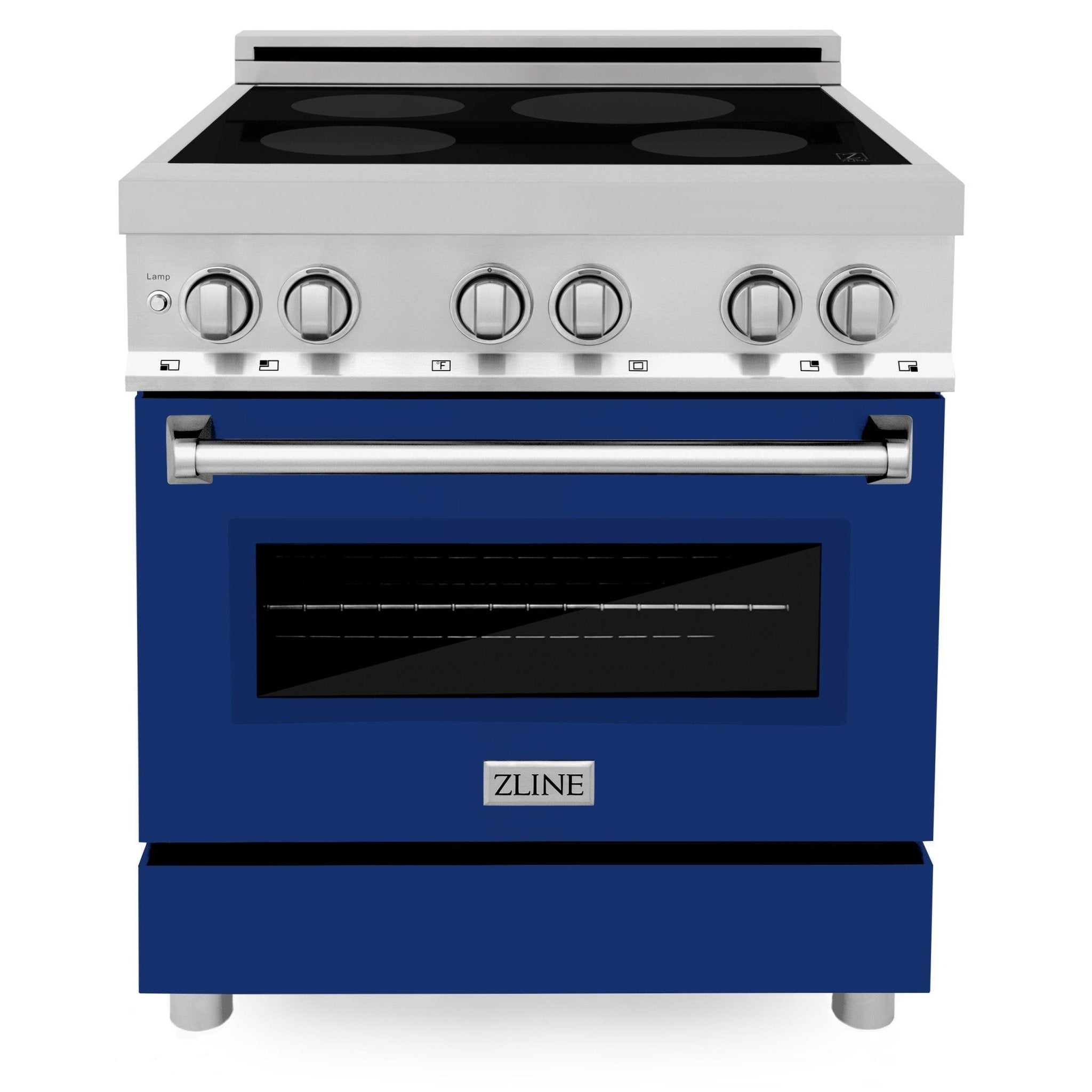 ZLINE 30 In. 4.0 cu. ft. Induction Range with a 4 Element Stove and Electric Oven in Stainless Steel, RAIND-30 - Smart Kitchen Lab