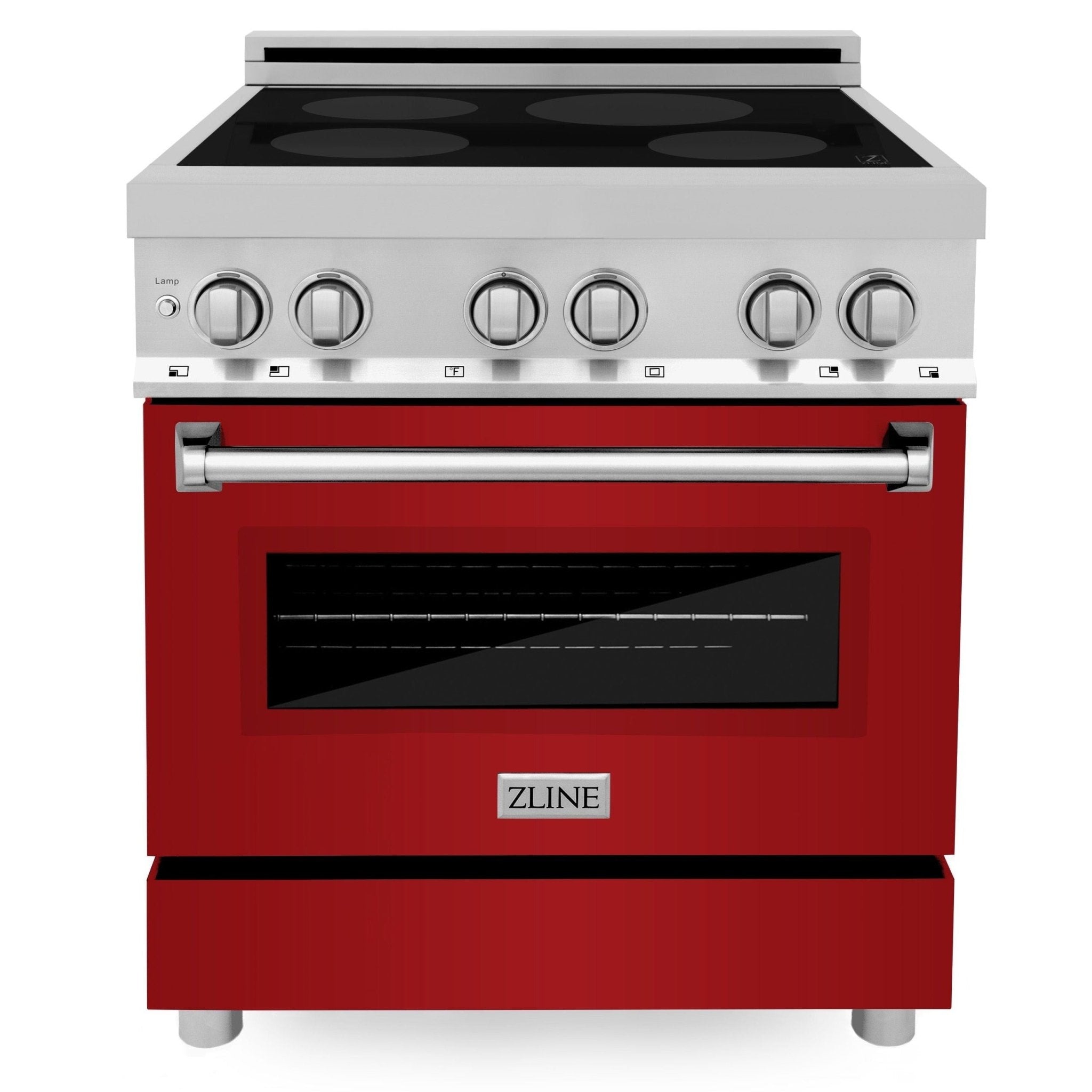 ZLINE 30 In. 4.0 cu. ft. Induction Range with a 4 Element Stove and Electric Oven in Stainless Steel, RAIND-30 - Smart Kitchen Lab