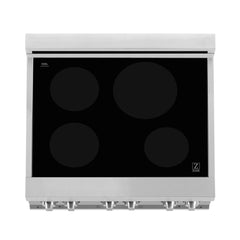 ZLINE 30 In. 4.0 cu. ft. Induction Range with a 4 Element Stove and Electric Oven in Stainless Steel, RAIND-30 - Smart Kitchen Lab