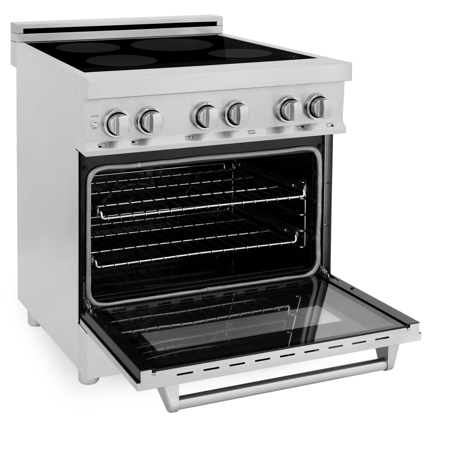 ZLINE 30 In. 4.0 cu. ft. Induction Range with a 4 Element Stove and Electric Oven in Stainless Steel, RAIND-30 - Smart Kitchen Lab