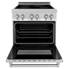 ZLINE 30 In. 4.0 cu. ft. Induction Range with a 4 Element Stove and Electric Oven in Stainless Steel, RAIND-30 - Smart Kitchen Lab