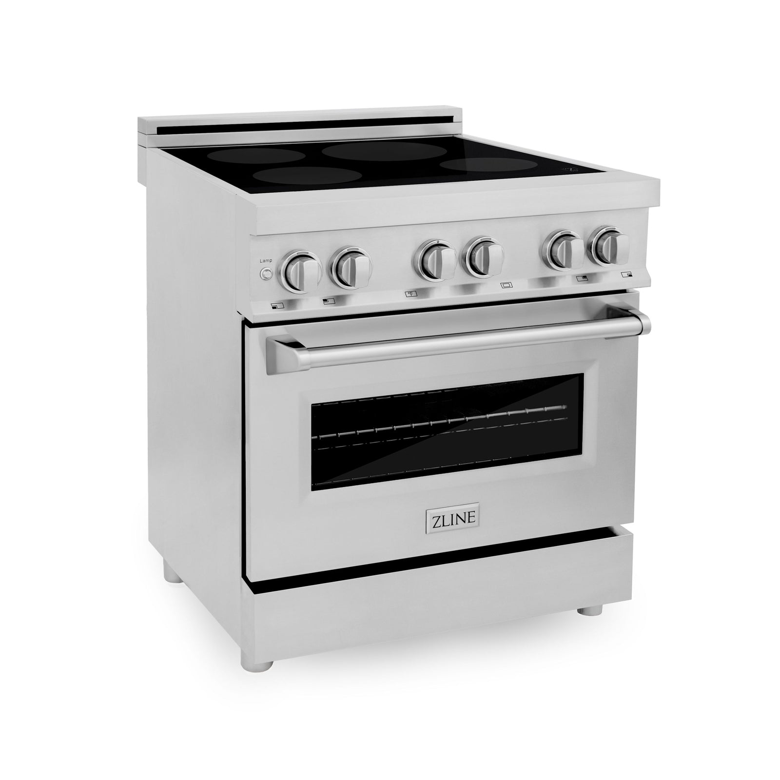 ZLINE 30 In. 4.0 cu. ft. Induction Range with a 4 Element Stove and Electric Oven in Stainless Steel, RAIND-30 - Smart Kitchen Lab