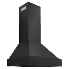 ZLINE 30 in. 400 CFM Black Stainless Steel Wall Mount Range Hood, BS655N-30 - Smart Kitchen Lab