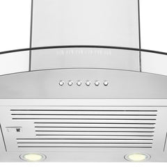 ZLINE 30 in. Alpine Series Professional Ducted Vent Wall Mount Range Hood in Stainless Steel, ALP70WL-30 - Smart Kitchen Lab