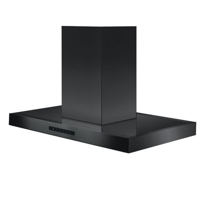 ZLINE 30 In. Convertible Island Mount Range Hood in Black Stainless Steel, BSKE2iN-30 - Smart Kitchen Lab