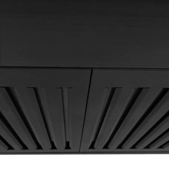 ZLINE 30 in. Convertible Vent Wall Mount Range Hood in Black Stainless Steel, BSKBN-30 - Smart Kitchen Lab