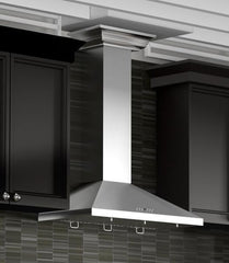 ZLINE 30 in. Convertible Vent Wall Mount Range Hood in Stainless Steel with Crown Molding, KL2CRN-30 - Smart Kitchen Lab