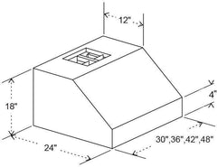 ZLINE 30 in. Copper Under Cabinet Range Hood 8685C-30 - Smart Kitchen Lab