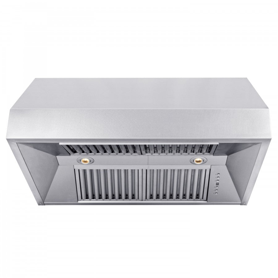 ZLINE 30 in. DuraSnow® Finished Under Cabinet Range Hood, 8685S-30 - Smart Kitchen Lab