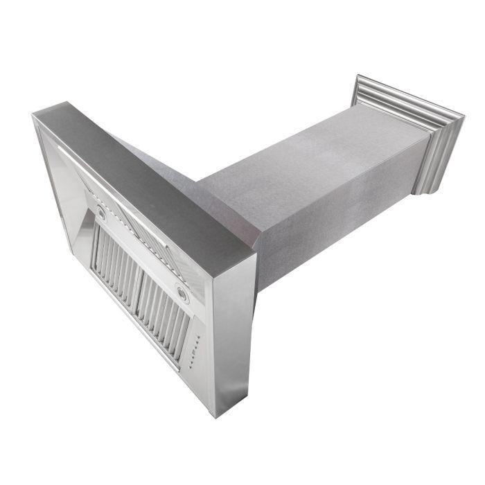 ZLINE 30 in. DuraSnow® Stainless Steel Range Hood with DuraSnow® Shell, 8654SN-30 - Smart Kitchen Lab