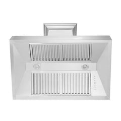 ZLINE 30 in. DuraSnow® Stainless Steel Range Hood with DuraSnow® Shell, 8654SN-30 - Smart Kitchen Lab