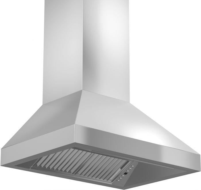 ZLINE 30 in. Professional Convertible Vent Wall Mount Range Hood in Stainless Steel, 597-30 - Smart Kitchen Lab