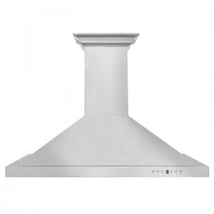 ZLINE 30 in. Stainless Steel Wall Range Hood with Built-in CrownSound® Bluetooth Speakers, KBCRN-BT-30 - Smart Kitchen Lab