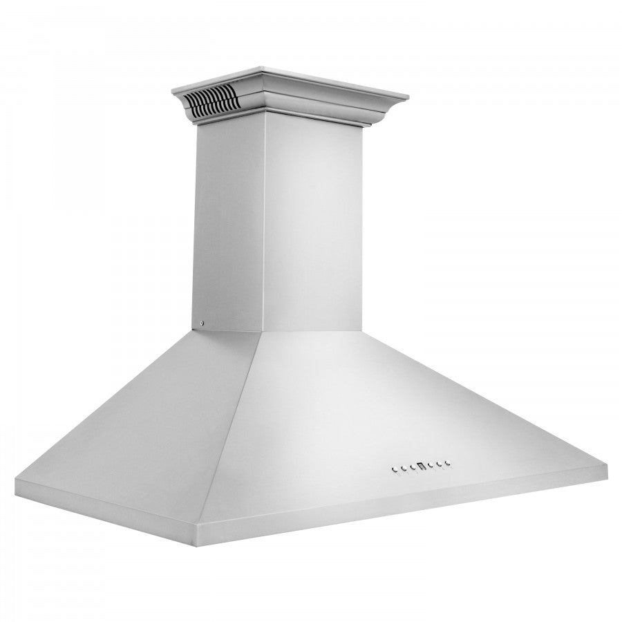 ZLINE 30 in. Stainless Steel Wall Range Hood with Built-in CrownSound® Bluetooth Speakers, KL2CRN-BT-30 - Smart Kitchen Lab