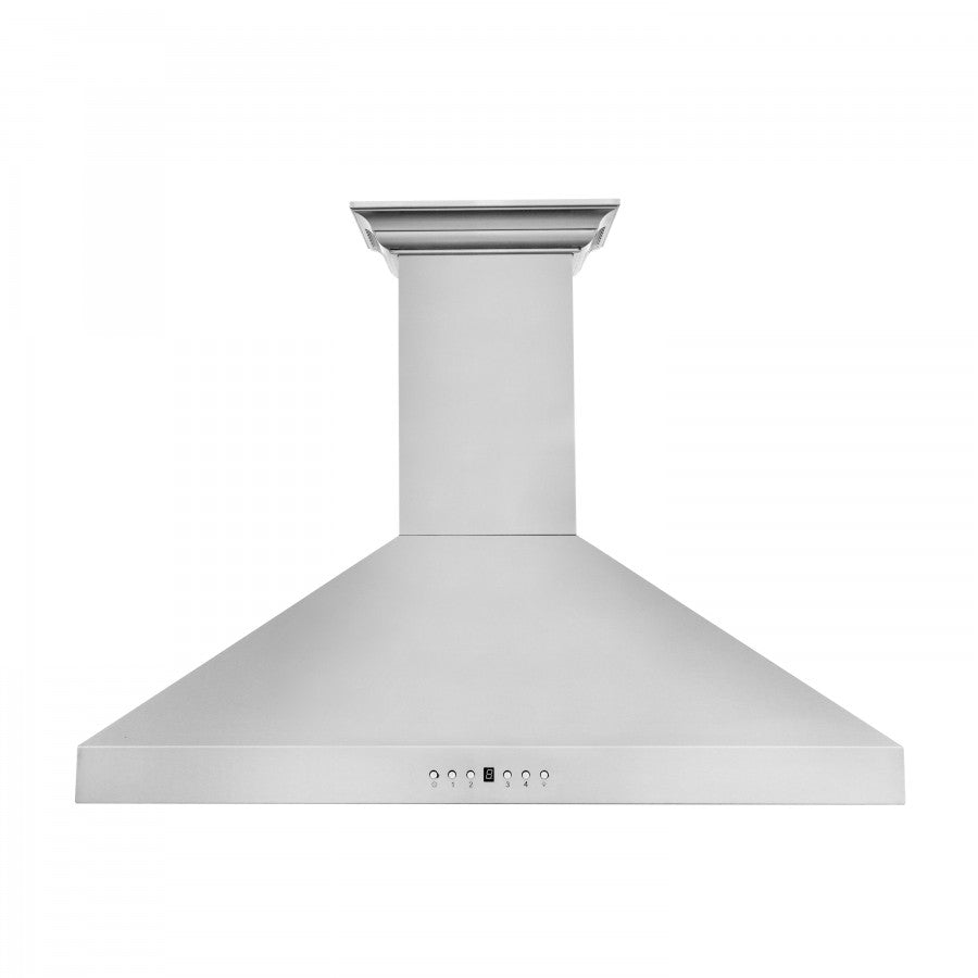 ZLINE 30 in. Stainless Steel Wall Range Hood with Built-in CrownSound® Bluetooth Speakers, KL3CRN-BT-30 - Smart Kitchen Lab