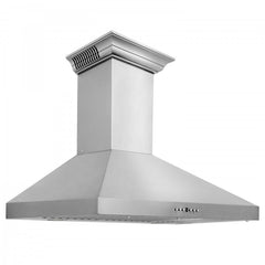 ZLINE 30 in. Stainless Steel Wall Range Hood with Built-in CrownSound® Bluetooth Speakers, KL3CRN-BT-30 - Smart Kitchen Lab