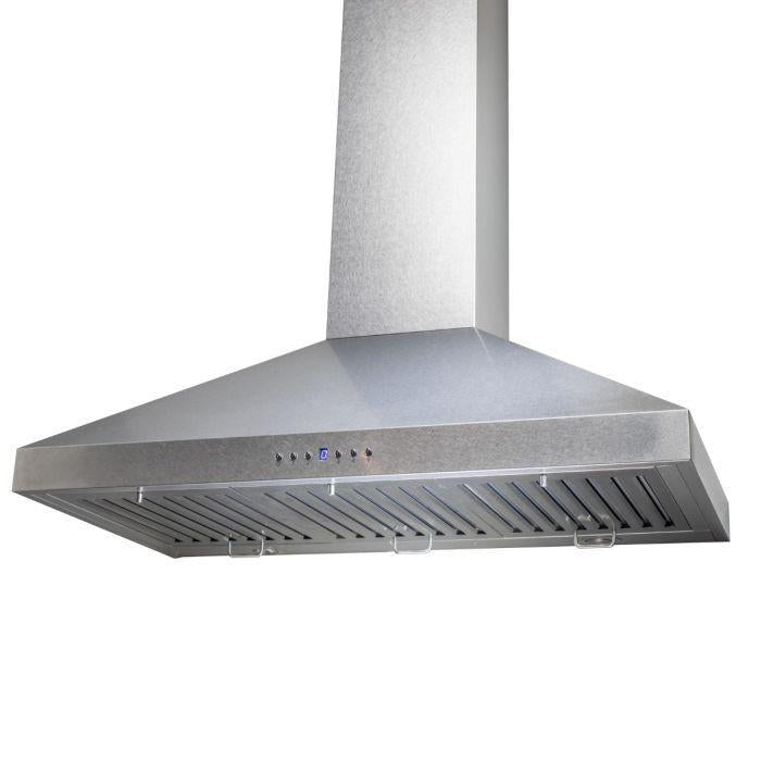 ZLINE 30 in. Wall Mount Range Hood in DuraSnow® Finished Stainless, 8KL3S-30 - Smart Kitchen Lab