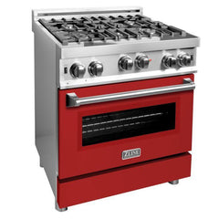 ZLINE 30 Inch. Professional Gas Range in Stainless Steel, RG30 - Smart Kitchen Lab