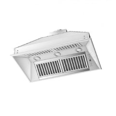 ZLINE 34 in. Outdoor Range Hood Insert in Stainless Steel (21 in. Depth), 721-304-34 - Smart Kitchen Lab