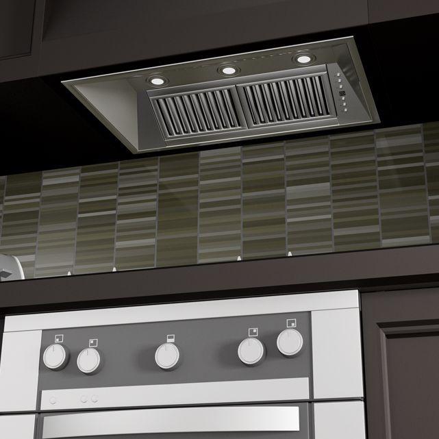 ZLINE 34 in. Remote Dual Blower Stainless Range Hood Insert, 721-RD-34 - Smart Kitchen Lab