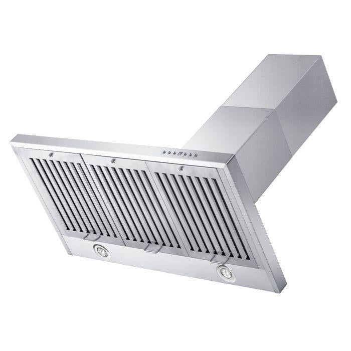 ZLINE 36 in. Convertible Vent Outdoor Approved Wall Mount Range Hood in Stainless Steel, KB-304-36 - Smart Kitchen Lab