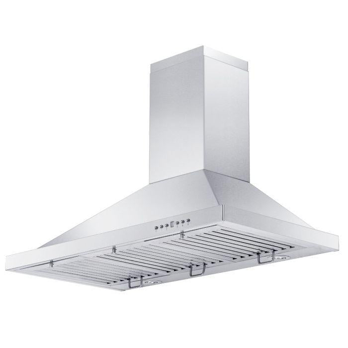 ZLINE 36 in. Convertible Vent Outdoor Approved Wall Mount Range Hood in Stainless Steel, KB-304-36 - Smart Kitchen Lab