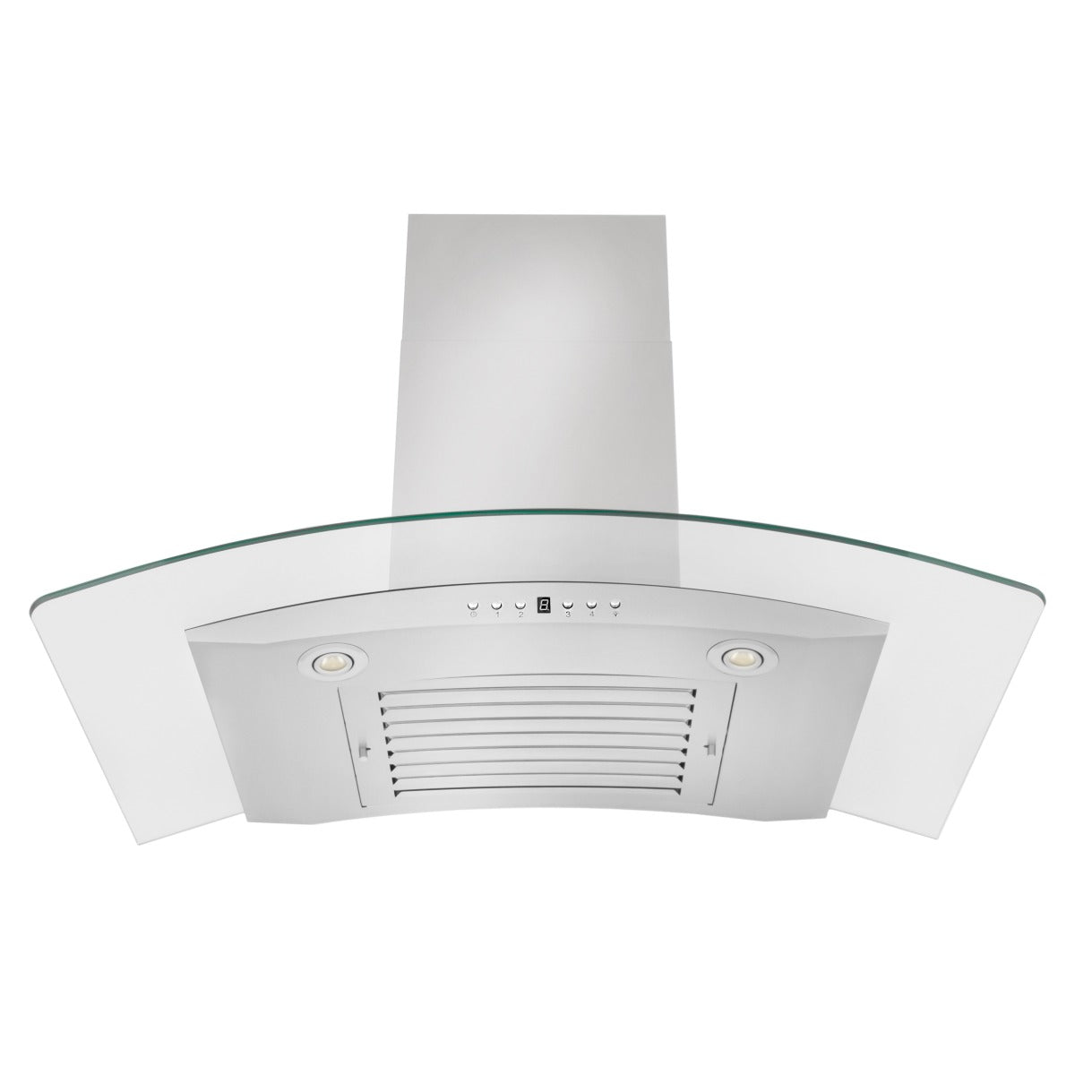 ZLINE 36 in. Convertible Vent Wall Mount Range Hood in Stainless Steel & Glass, KN4-36 - Smart Kitchen Lab