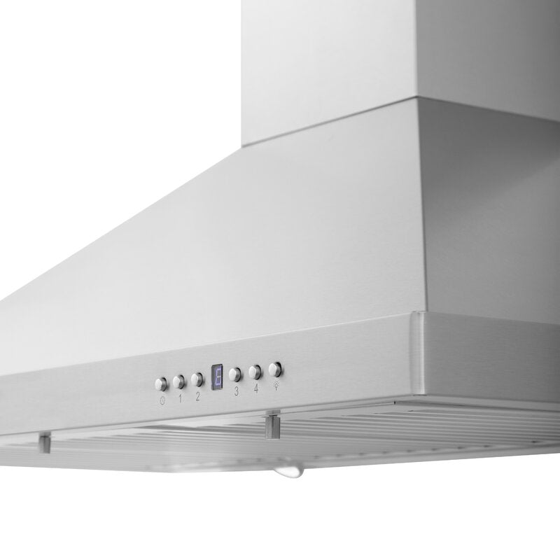 ZLINE 36 in. Convertible Vent Wall Mount Range Hood in Stainless Steel, KB-36 - Smart Kitchen Lab