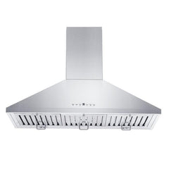 ZLINE 36 in. Convertible Vent Wall Mount Range Hood in Stainless Steel, KL2-36 - Smart Kitchen Lab