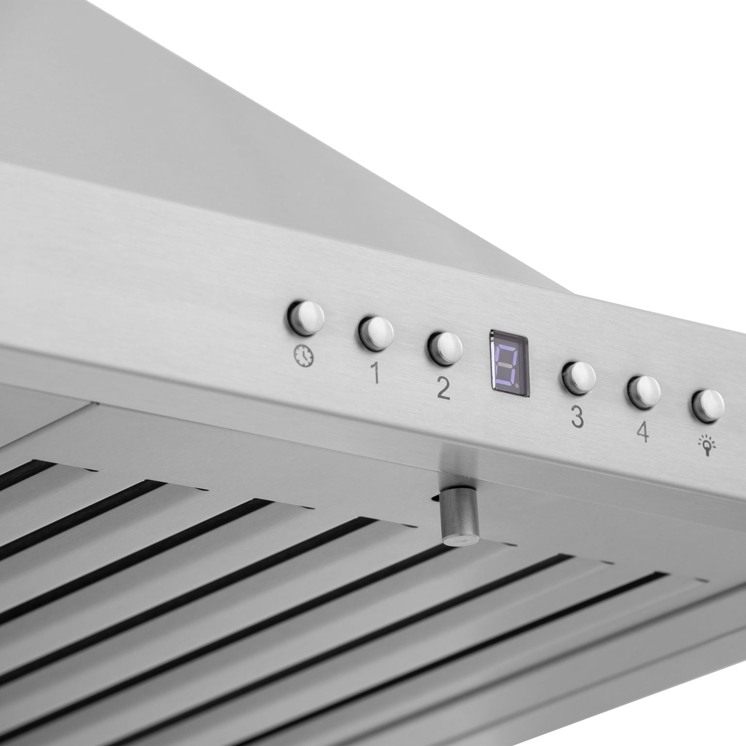 ZLINE 36 in. Convertible Vent Wall Mount Range Hood in Stainless Steel with Crown Molding, KBCRN-36 - Smart Kitchen Lab