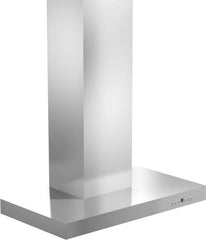 ZLINE 36 in. Convertible Vent Wall Mount Range Hood in Stainless Steel with Crown Molding, KECRN-36 - Smart Kitchen Lab