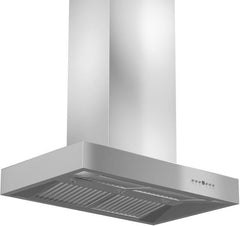 ZLINE 36 In. Ducted Professional Island Mount Range Hood in Stainless Steel, KECOMi-36 - Smart Kitchen Lab