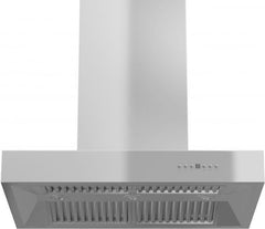 ZLINE 36 In. Ducted Professional Island Mount Range Hood in Stainless Steel, KECOMi-36 - Smart Kitchen Lab