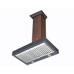 ZLINE 36 in. Hand-Hammered Copper Wall Range Hood, KB2-HBXXX-36 - Smart Kitchen Lab