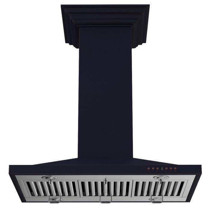 ZLINE 36 in. Oil-Rubbed Bronze Island Range Hood 8GL2Bi-36 - Smart Kitchen Lab