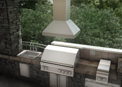 ZLINE 36 in. Outdoor/Indoor Island Stainless Range Hood, 597i-304-36 - Smart Kitchen Lab