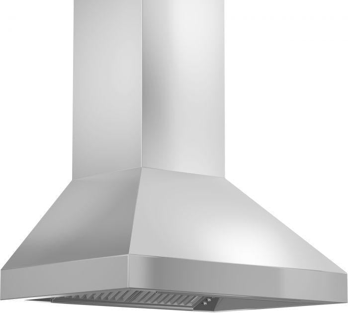 ZLINE 36 in. Professional Convertible Vent Wall Mount Range Hood in Stainless Steel, 597-36 - Smart Kitchen Lab