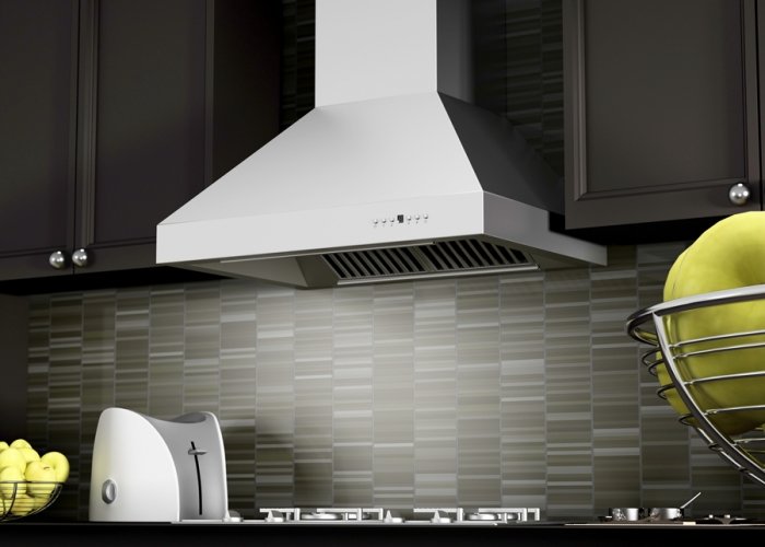 ZLINE 36 in. Remote Dual Blower Stainless Wall Range Hood, 697-RD-36 - Smart Kitchen Lab