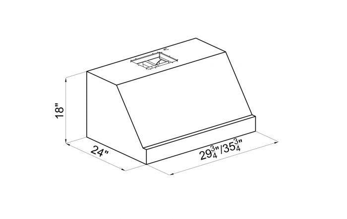 ZLINE 36 in. Under Cabinet Stainless Steel Vent Range Hood, 435-SXCCS-36 - Smart Kitchen Lab